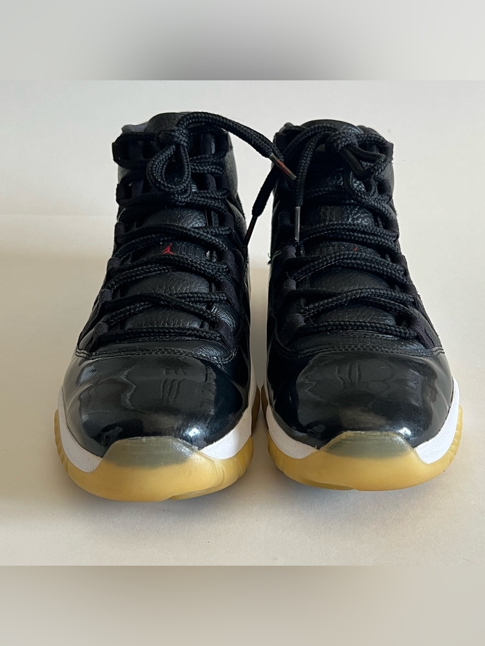 Air Jordan 11 Retro “72-10” 2015 Black Patent Leather Sneaker
